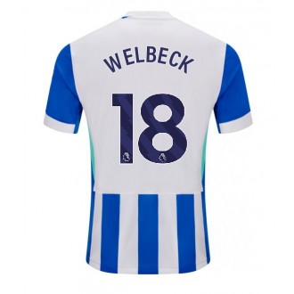Brighton Danny Welbeck #18 Hjemmedrakt 2025-26 Kortermet Brighton Danny Welbeck #18 Hjemmedrakt 2025-26 Kortermet